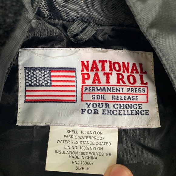National patrol universal security service jacket - Picture 2 of 8